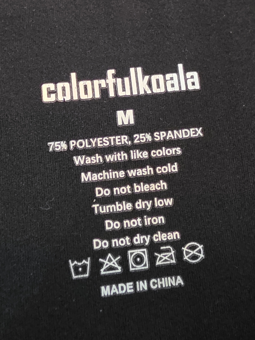 Colorfulkoala High Waisted Yoga Pants 7/8 Length With Pockets Womens Medium - Picture 10 of 10
